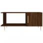 Preview: Couchtisch Braun Eichen-Optik 90x50x40 cm Holzwerkstoff