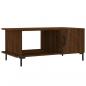 Preview: Couchtisch Braun Eichen-Optik 90x50x40 cm Holzwerkstoff