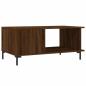 Preview: Couchtisch Braun Eichen-Optik 90x50x40 cm Holzwerkstoff