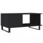 Preview: Couchtisch Schwarz 90x50x40 cm Holzwerkstoff