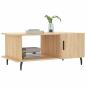 Preview: Couchtisch Sonoma-Eiche 90x50x40 cm Holzwerkstoff