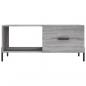 Preview: Couchtisch Grau Sonoma 90x50x40 cm Holzwerkstoff