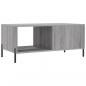 Preview: Couchtisch Grau Sonoma 90x50x40 cm Holzwerkstoff