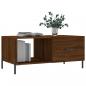 Preview: Couchtisch Braun Eichen-Optik 90x50x40 cm Holzwerkstoff