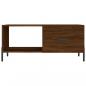 Preview: Couchtisch Braun Eichen-Optik 90x50x40 cm Holzwerkstoff