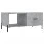 Preview: Couchtisch Betongrau 90x50x40 cm Holzwerkstoff