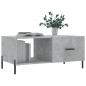 Preview: Couchtisch Betongrau 90x50x40 cm Holzwerkstoff