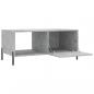 Preview: Couchtisch Betongrau 90x50x40 cm Holzwerkstoff