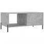 Preview: Couchtisch Betongrau 90x50x40 cm Holzwerkstoff