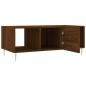 Preview: Couchtisch Braun Eichen-Optik 102x50x40 cm Holzwerkstoff