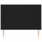 Preview: Couchtisch Schwarz 102x50x40 cm Holzwerkstoff