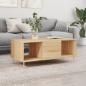 Preview: ARDEBO.de - Couchtisch Sonoma-Eiche 102x50x40 cm Holzwerkstoff