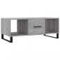 Preview: Couchtisch Grau Sonoma 102x50x40 cm Holzwerkstoff