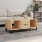 Preview: ARDEBO.de - Couchtisch Sonoma-Eiche 102x50x40 cm Holzwerkstoff