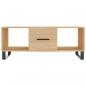 Preview: Couchtisch Sonoma-Eiche 102x50x40 cm Holzwerkstoff