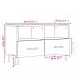 Preview: TV-Schrank Braun Eichen-Optik 80x36x50 cm Holzwerkstoff