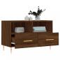 Preview: TV-Schrank Braun Eichen-Optik 80x36x50 cm Holzwerkstoff