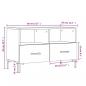 Preview: TV-Schrank Braun Eichen-Optik 80x36x50 cm Holzwerkstoff