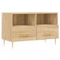 Preview: TV-Schrank Sonoma-Eiche 80x36x50 cm Holzwerkstoff