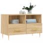 Preview: TV-Schrank Sonoma-Eiche 80x36x50 cm Holzwerkstoff