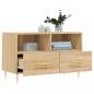 Preview: TV-Schrank Sonoma-Eiche 80x36x50 cm Holzwerkstoff