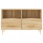 Preview: TV-Schrank Sonoma-Eiche 80x36x50 cm Holzwerkstoff