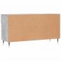 Preview: Schuhbank Betongrau 102x35x55 cm Holzwerkstoff