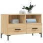 Preview: TV-Schrank Sonoma-Eiche 80x36x50 cm Holzwerkstoff