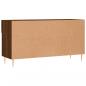 Preview: Schuhbank Braun Eichen-Optik 102x35x55 cm Holzwerkstoff