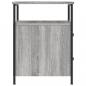 Preview: Nachttische 2 Stk. Grau Sonoma 44x45x60 cm Holzwerkstoff