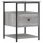 Preview: Nachttische 2 Stk. Grau Sonoma 40x42x56 cm Holzwerkstoff