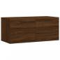 Preview: Wandschrank Braun Eichen-Optik 80x36,5x35 cm Holzwerkstoff