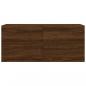 Preview: Wandschrank Braun Eichen-Optik 80x36,5x35 cm Holzwerkstoff