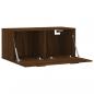 Preview: Wandschrank Braun Eichen-Optik 80x36,5x35 cm Holzwerkstoff