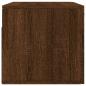 Preview: Wandschrank Braun Eichen-Optik 80x36,5x35 cm Holzwerkstoff