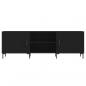 Preview: TV-Schrank Schwarz 150x30x50 cm Holzwerkstoff