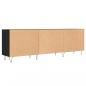 Preview: TV-Schrank Schwarz 150x30x50 cm Holzwerkstoff