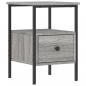 Preview: Nachttische 2 Stk. Grau Sonoma 34x36x50 cm Holzwerkstoff