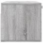 Preview: Wandschrank Grau Sonoma 80x36,5x35 cm Holzwerkstoff