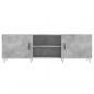 Preview: TV-Schrank Betongrau 150x30x50 cm Holzwerkstoff