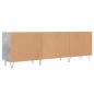 Preview: TV-Schrank Betongrau 150x30x50 cm Holzwerkstoff