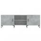 Preview: TV-Schrank Betongrau 150x30x50 cm Holzwerkstoff