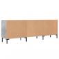 Preview: TV-Schrank Betongrau 150x30x50 cm Holzwerkstoff