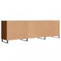 Preview: TV-Schrank Braun Eichen-Optik 150x30x50 cm Holzwerkstoff