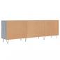 Preview: TV-Schrank Grau Sonoma 150x30x50 cm Holzwerkstoff