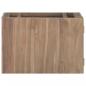 Preview: Wand-Badschrank 60x39x40 cm Massivholz Teak