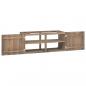 Preview: Wand-Badschrank 90x39x40 cm Massivholz Teak