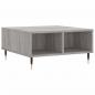 Preview: Couchtisch Grau Sonoma 60x60x30 cm Holzwerkstoff