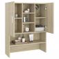 Preview: Waschmaschinenschrank Sonoma-Eiche 70,5x25,5x90 cm