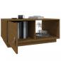 Preview: Couchtisch Honigbraun 80x50x35,5 cm Massivholz Kiefer